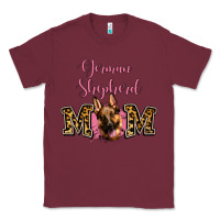 Burgundy German Shepherd Mom Classic Tee - Jasminsmagicworld
