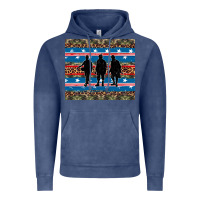 Vintage Denim armed forces day soldier Vintage Hoodie - Artiststas