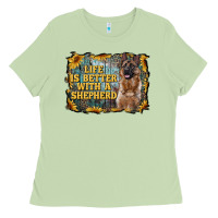 Matcha life is better with a shepperd Ladies Tee - RanaPortraitStore