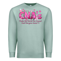 Seafoam cna s make the world go around and everyone knows Premium Sweatshirt - texasbilliewilder