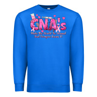 True Royal cna s make the world go around and everyone knows Premium Sweatshirt - texasbilliewilder