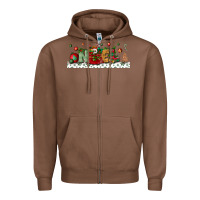 Chestnut Noel Zipper Hoodie - BundleAndBundleShop