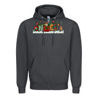Smoke Noel Zipper Hoodie - BundleAndBundleShop