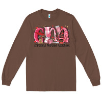 Chestnut cna certified valentine nursing assistant valentin Long Sleeve Tee - MaliasSmallBusiness