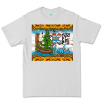 Dove Grey lake babe tumbler Premium Tee - HRA Design Shop