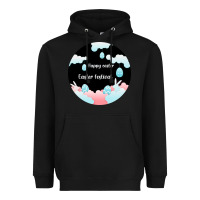 Black Happy Easter Heavyweight Hoodie - Bettercallsaul