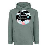 Sage Happy Easter Heavyweight Hoodie - Bettercallsaul