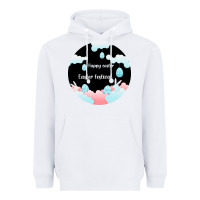 White Happy Easter Heavyweight Hoodie - Bettercallsaul