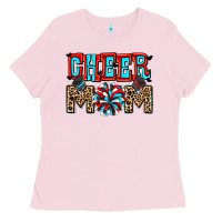 Bubblegum Pink Cheer mom Ladies Tee - Zillion Design Studio
