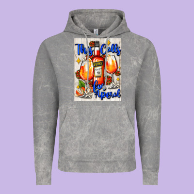 This Calls For Aperol   Air Freshener Vintage Hoodie Designed By Adodesignshop