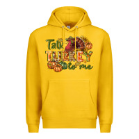Lemon Talk turkey to me Thanksgiving p Premium Hoodie - NancyCooperArtShop