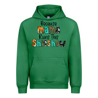 Emerald Because Mama Runs This Shitshow Urban Hoodie - CowCowDesign