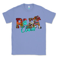 Colony Blue Papa Claus Classic Tee - CowhideDigitalArt