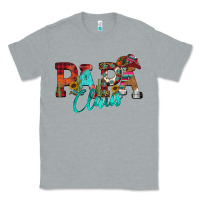 Heather Grey Papa Claus Classic Tee - CowhideDigitalArt
