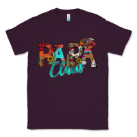 Plum Papa Claus Classic Tee - CowhideDigitalArt