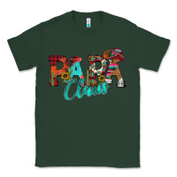 Sports Green Papa Claus Classic Tee - CowhideDigitalArt