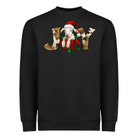 Black joy christmas lamb Heavyweight Sweatshirt - Jasminsmagicworld
