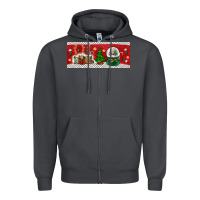 Smoke noel Zipper Hoodie - BundleAndBundleShop