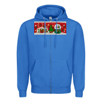 True Royal noel Zipper Hoodie - BundleAndBundleShop