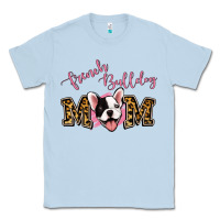 Dusty Blue french bulldog mom Classic Tee - Jasminsmagicworld