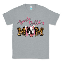 Heather Grey french bulldog mom Classic Tee - Jasminsmagicworld