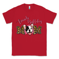 Red french bulldog mom Classic Tee - Jasminsmagicworld