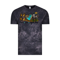 Cloud Black Peace Love Suffolk Sheep Vintage Tee - LillyAllenDesigns