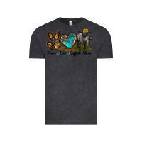 Vintage Black Peace Love Suffolk Sheep Vintage Tee - LillyAllenDesigns