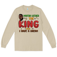 Mushroom martin luther the king 1963 i have a dream Long Sleeve Tee - MaliasSmallBusiness