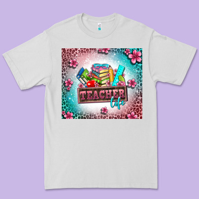 Teacher Life Premium Tee Designed By Adodesignshop