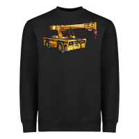 Black carry deck crane Heavyweight Sweatshirt - LillyAllenDesigns
