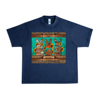 Navy western easter bunnies Urban Heavy Tee - Jasminsmagicworld