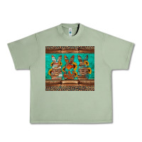 Oil Green western easter bunnies Urban Heavy Tee - Jasminsmagicworld