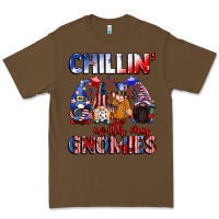 Cacao Chillin' with my gnomies 4th of July Premium Tee - CowGirlArtShop