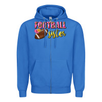 True Royal football sister Zipper Hoodie - BundleAndBundleShop