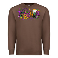 Chestnut mardi gras teacher Premium Sweatshirt - texasbilliewilder