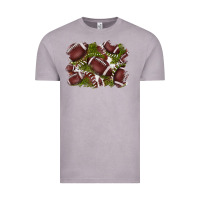 Vintage Zinc football background Vintage Tee - BarkalooDesign