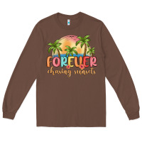 Chestnut forever chasing sunsets Long Sleeve Tee - MaliasSmallBusiness