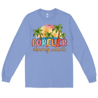 Colony Blue forever chasing sunsets Long Sleeve Tee - MaliasSmallBusiness