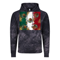 Cloud Black Mexican Flag Vintage Hoodie - RanaPortraitStore