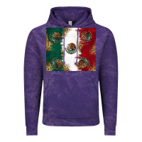 Cloud Purple Mexican Flag Vintage Hoodie - RanaPortraitStore