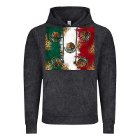 Vintage Black Mexican Flag Vintage Hoodie - RanaPortraitStore