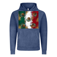 Vintage Denim Mexican Flag Vintage Hoodie - RanaPortraitStore