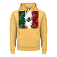 Vintage Mustard Mexican Flag Vintage Hoodie - RanaPortraitStore