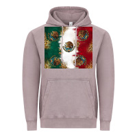 Vintage Zinc Mexican Flag Vintage Hoodie - RanaPortraitStore