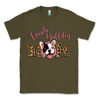 Army Green French Bulldog Mom Classic Tee - Jasminsmagicworld