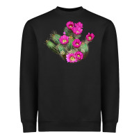 Black strawberry hedgehog cactus Heavyweight Sweatshirt - LillyAllenDesigns