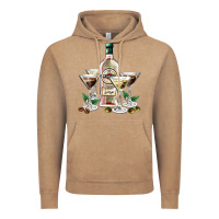 Vintage Coffee martini glasses and martini bottle Vintage Hoodie - AdoDesignShop