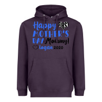 Plum happy first mother's day mommy! logan 2020 Heavyweight Hoodie - Bettercallsaul