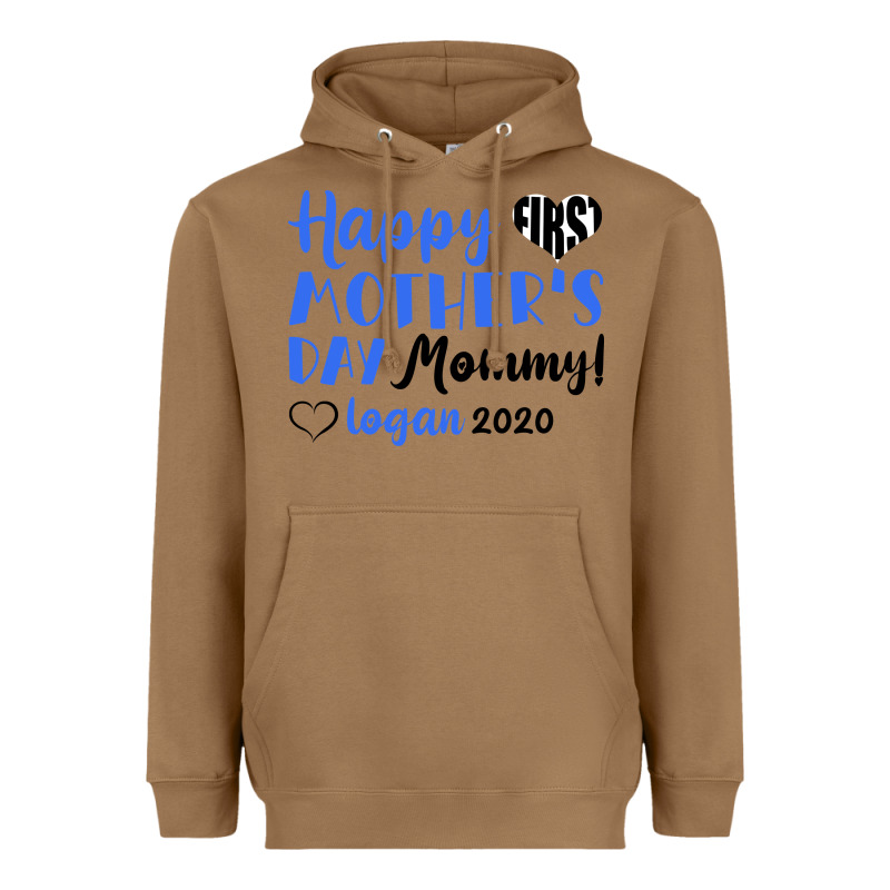 Happy First Mother's Day Mommy! Logan 2020 Heavyweight Hoodie by Bettercallsaul | Teevron